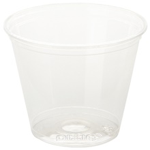 Dixie® Crystal Clear Plastic Squat Cups - 9 oz
