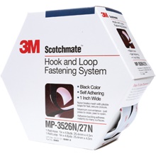 ' Black 3M™ Scotchmate™ Combo Pack Fasteners