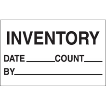 "Inventory - Date - Count - By" Labels