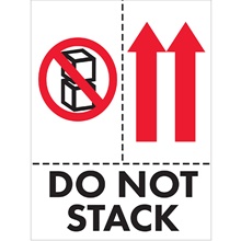 "Do Not Stack" Labels