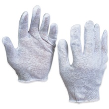 Cotton Inspection Gloves 2.5 oz. - Small
