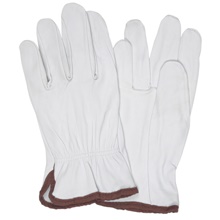 Goatskin Leather Driver's Gloves - Medium