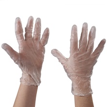 Vinyl Gloves - Clear - - Powder Free - Small