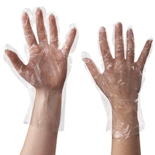 Clear Poly Gloves