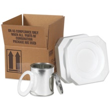 1 - 1 Quart Foam Haz Mat Shipper Kit