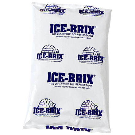 5 x 2 3/4 x 3/4" - 3 oz. Ice-Brix® Cold Packs