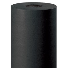 36" -. Black Kraft Paper Rolls