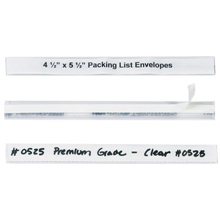 1/ Hol-Dex® Self-Adhesive Plastic Label Holders