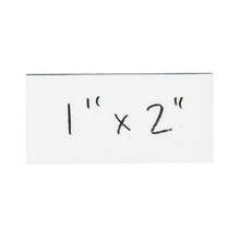 White Warehouse Labels - Magnetic Strips