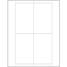 3 x 5" Vinyl Envelope Insert Cards