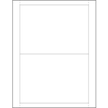 Vinyl Envelope Insert Cards
