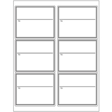 Blank To/From Labels - Black