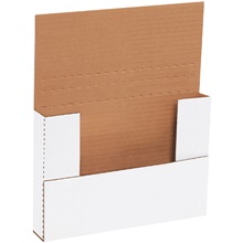 White Easy-Fold Mailers