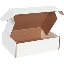 White Deluxe Literature Mailers