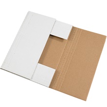White Easy-Fold Mailers