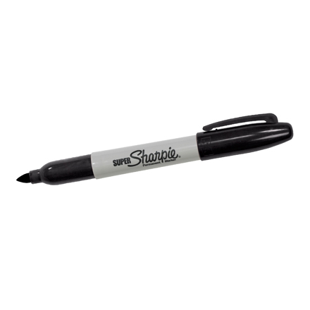 Black Super Sharpie® Markers