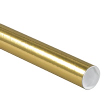Gold Tubes with Caps