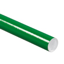 Green Tubes with Caps
