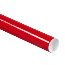 Red Tubes with Caps