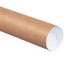 Kraft Heavy-Duty Tubes with Caps