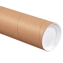 Kraft Tubes with Caps