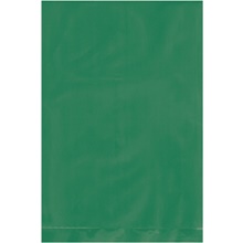 Green Flat Poly Bags (1000/Case)