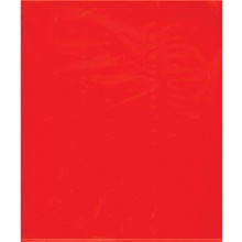 Red Flat Poly Bags (1000/Case)