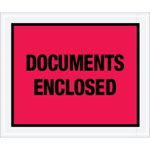 Red "Documents Enclosed" Envelopes