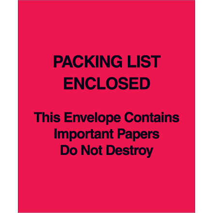 "Important Papers Enclosed" Envelopes