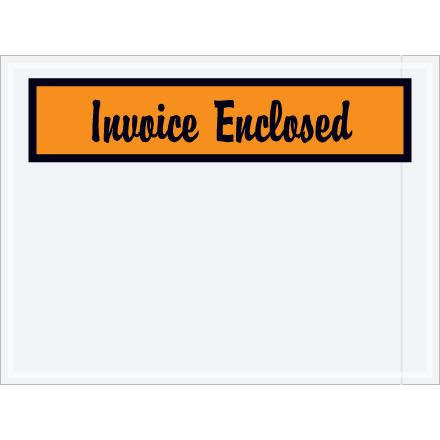"Invoice Enclosed" Envelopes