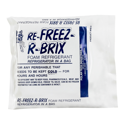 11 1/4 x 9 1/4 x 1" Re-Freez-R-Brix® Cold Bricks