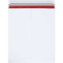 White (25 Pack) Self-Seal Stayflats Plus® Mailers