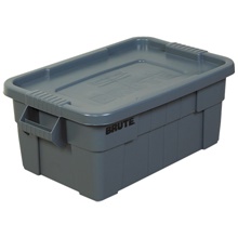 Gray Brute® Totes with Lid