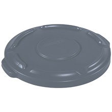 Rubbermaid® Brute® Flat Trash Can Lid - 10 Gallon Gray