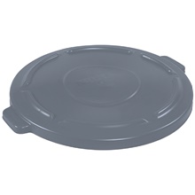 Rubbermaid® Brute® Flat Trash Can Lid - 44 Gallon Gray
