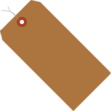 100% 10 Pt. Kraft Shipping Tag