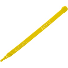 7 1/2" Yellow Plastic Truck Seals