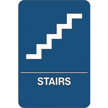 Stairs ADA Compliant Plastic Sign