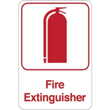 Fire Extinguisher Facility Sign