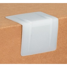 White Plastic Strap Guards