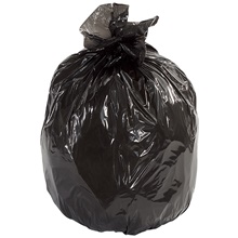 Second Chance Trash Liners - Black, 40 - 45 Gallon Flat Pack