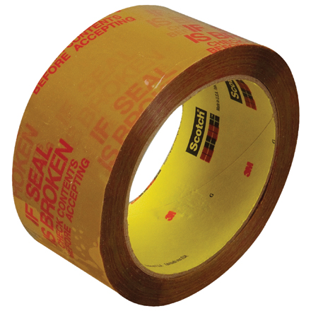2" x 55 yds. Tan  3M™ 3732 Pre-Printed Carton Sealing Tape