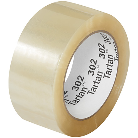 2" x 110 yds. Clear Tartan™ Box Sealing Tape 302