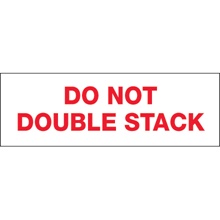 "Do Not Double Stack..." Tape Logic® Messaged Carton Sealing Tape