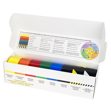 2'' X 3M™ Vinyl Tape Safety and 5S Color Coding Pack