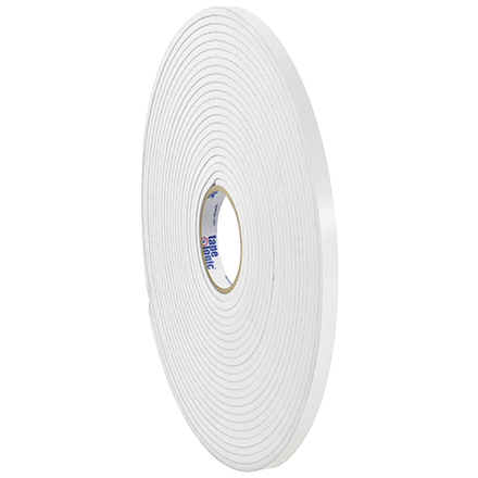 1/2" x 36 yds. (1/16" White) (2 Pack) Tape Logic® Double Sided Foam Tape