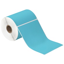 Blue Desktop Thermal Transfer Labels