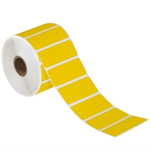 Yellow Desktop Direct Thermal Label