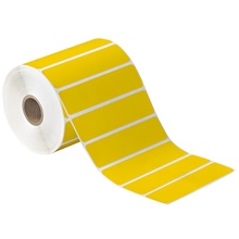 Yellow Desktop Direct Thermal Label