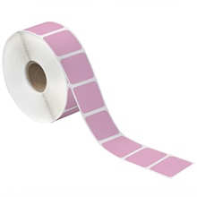 /4" Pink Desktop Direct Thermal Label
